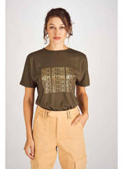 T-shirt vert ASTRID BLACK LABEL pour femme seconde vue