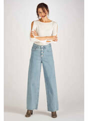 Jeans coupe large bleu ASTRID BLACK LABEL pour femme seconde vue