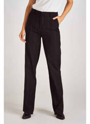 Pantalon droit noir ASTRID BLACK LABEL pour femme seconde vue