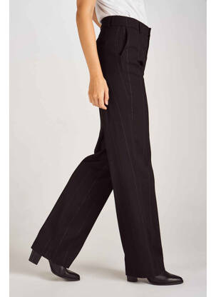 Pantalon droit noir ASTRID BLACK LABEL femme