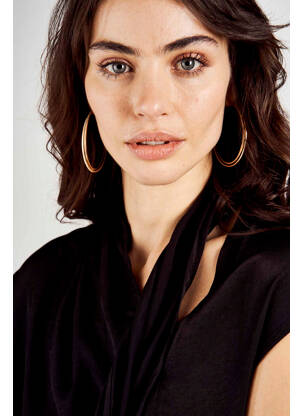 Chemisier noir ASTRID BLACK LABEL femme