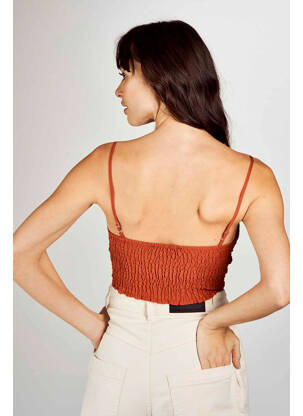 Chemisier marron ASTRID BLACK LABEL femme
