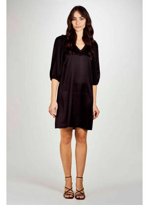 Robe courte noir ASTRID BLACK LABEL femme