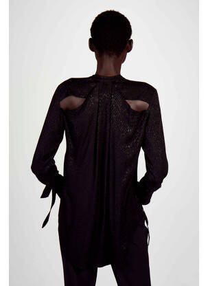 Chemisier noir ASTRID BLACK LABEL femme