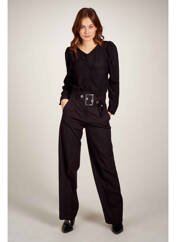 Pantalon droit noir ASTRID BLACK LABEL pour femme seconde vue