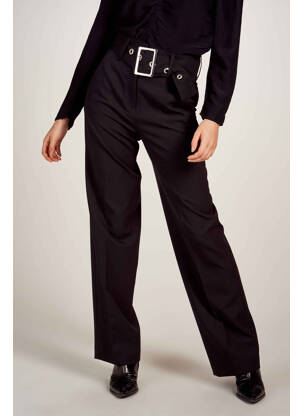 Pantalon droit noir ASTRID BLACK LABEL femme
