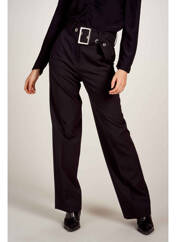 Pantalon droit noir ASTRID BLACK LABEL pour femme seconde vue