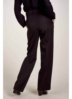 Pantalon droit noir ASTRID BLACK LABEL femme
