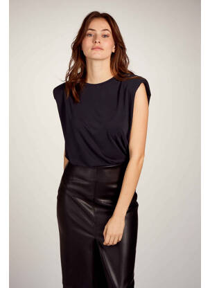 Top noir ASTRID BLACK LABEL femme