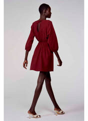 Robe courte rouge ASTRID BLACK LABEL pour femme seconde vue