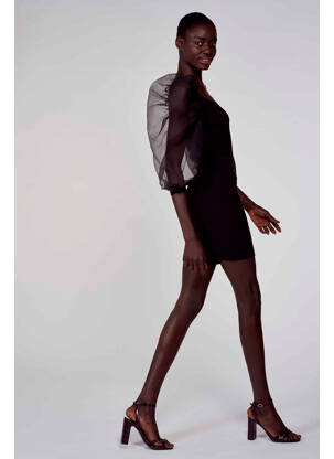 Robe courte noir ASTRID BLACK LABEL femme