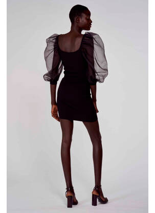 Robe courte noir ASTRID BLACK LABEL femme