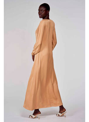 Robe longue beige ASTRID BLACK LABEL femme