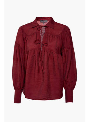 Chemisier rouge ASTRID BLACK LABEL femme