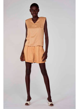 Chemisier beige ASTRID BLACK LABEL femme