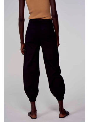 Pantalon cargo noir ASTRID BLACK LABEL femme