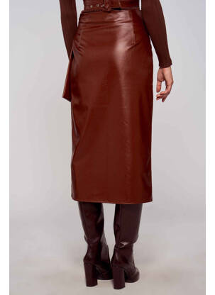 Chemisier marron ASTRID BLACK LABEL femme