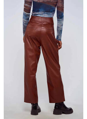 Pantalon flare marron ASTRID BLACK LABEL femme