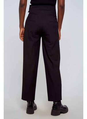 Pantalon chino noir ASTRID BLACK LABEL femme