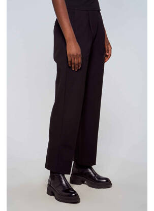Pantalon chino noir ASTRID BLACK LABEL femme