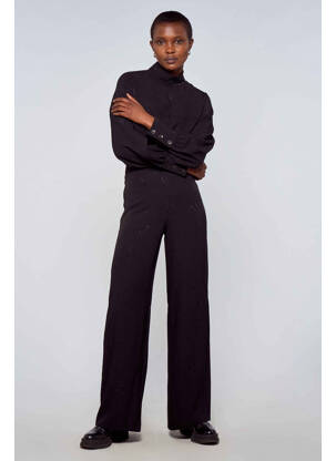 Pantalon flare noir ASTRID BLACK LABEL femme
