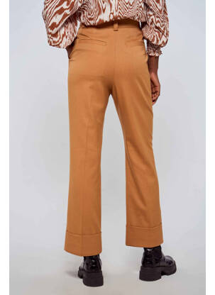 Pantalon large marron ASTRID BLACK LABEL femme