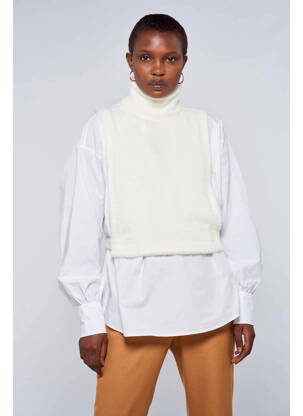 Débardeur blanc ASTRID BLACK LABEL femme