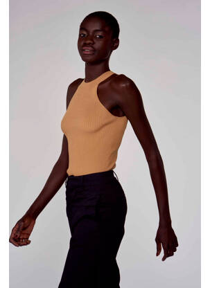 Débardeur beige ASTRID BLACK LABEL femme