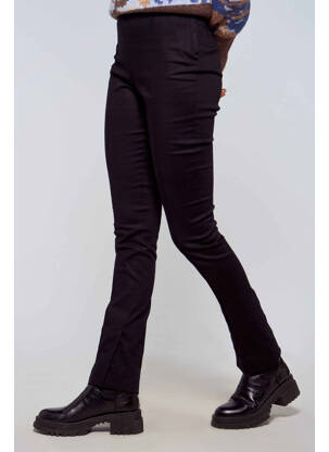 Pantalon slim noir ASTRID BLACK LABEL femme