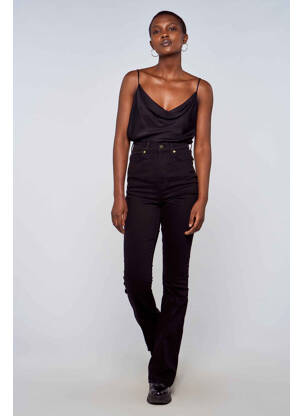 Jean coupe flare noir ASTRID BLACK LABEL femme