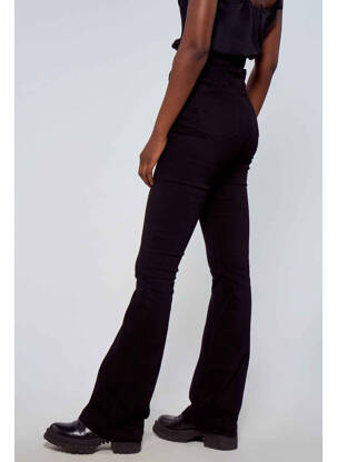 Jean coupe flare noir ASTRID BLACK LABEL femme