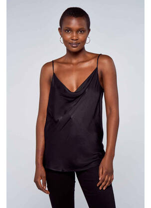 Chemisier noir ASTRID BLACK LABEL femme