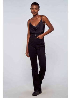 Chemisier noir ASTRID BLACK LABEL femme