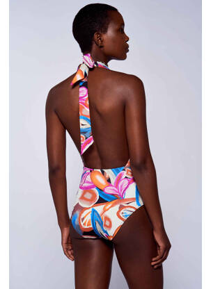Maillot de bain 1 pièce multicolore ASTRID BLACK LABEL femme