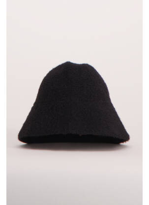 Bonnet noir ASTRID BLACK LABEL femme