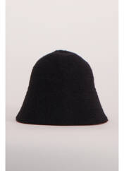 Bonnet noir ASTRID BLACK LABEL pour femme seconde vue