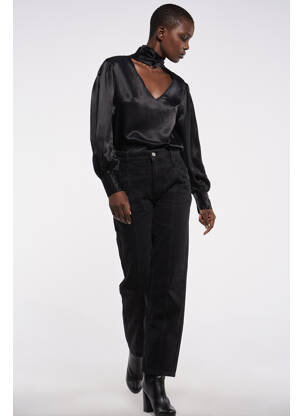 Chemisier noir ASTRID BLACK LABEL femme