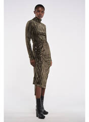Jupe mi-longue vert ASTRID BLACK LABEL pour femme seconde vue