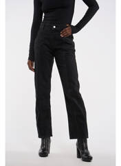 Jeans coupe droite noir ASTRID BLACK LABEL pour femme seconde vue