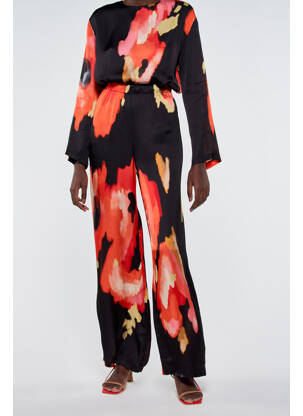 Pantalon flare multicolore ASTRID BLACK LABEL femme