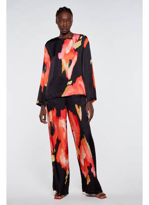 Pantalon flare multicolore ASTRID BLACK LABEL femme