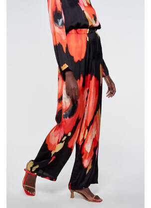 Pantalon flare multicolore ASTRID BLACK LABEL femme