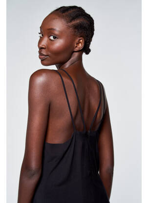Robe longue noir ASTRID BLACK LABEL femme