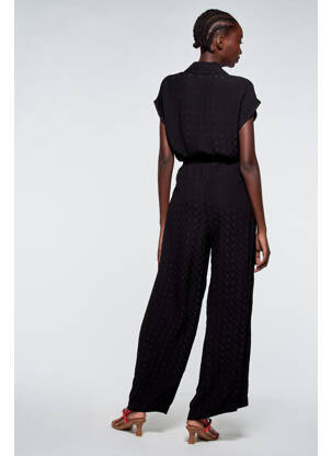 Combi-pantalon noir ASTRID BLACK LABEL femme