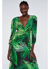 Robe longue vert ASTRID BLACK LABEL pour femme seconde vue