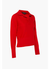 Polo rouge ASTRID BLACK LABEL pour femme seconde vue