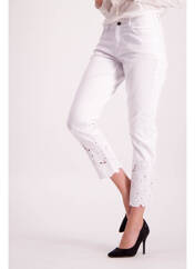 Jeans skinny blanc ASTRID BLACK LABEL pour femme seconde vue