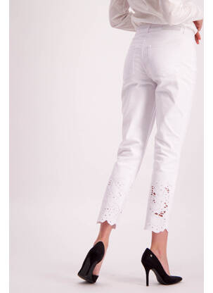 Jeans skinny blanc ASTRID BLACK LABEL femme