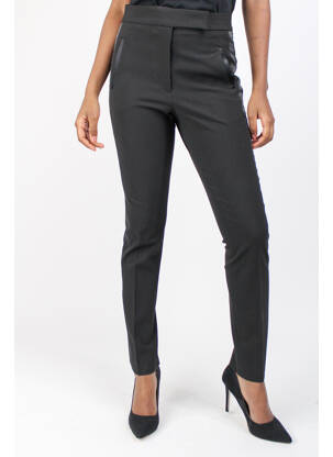 Pantalon chino noir ASTRID BLACK LABEL femme