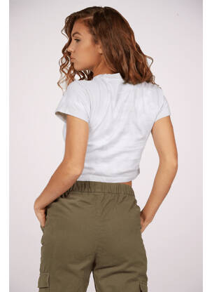 T-shirt gris DCSHOECOUSA femme